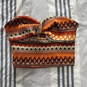 Twist crop top multiple colors